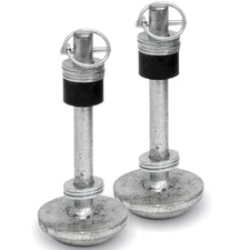 (2) Snow Plow Skid Shoes for Moose ATV UTV Tractor Snow Plow Blade 4501-0702 M91