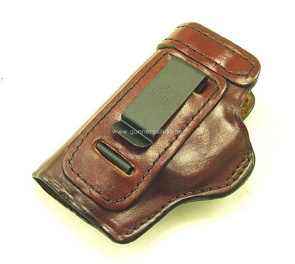 LH Brown Don Hume H715M W/C Clip-On IWB Holster - Bersa Thunder .380 - Image 3 of 4