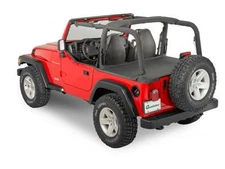 1997-2006 Wrangler Tonneau Duster Deck Cover Black Diamond