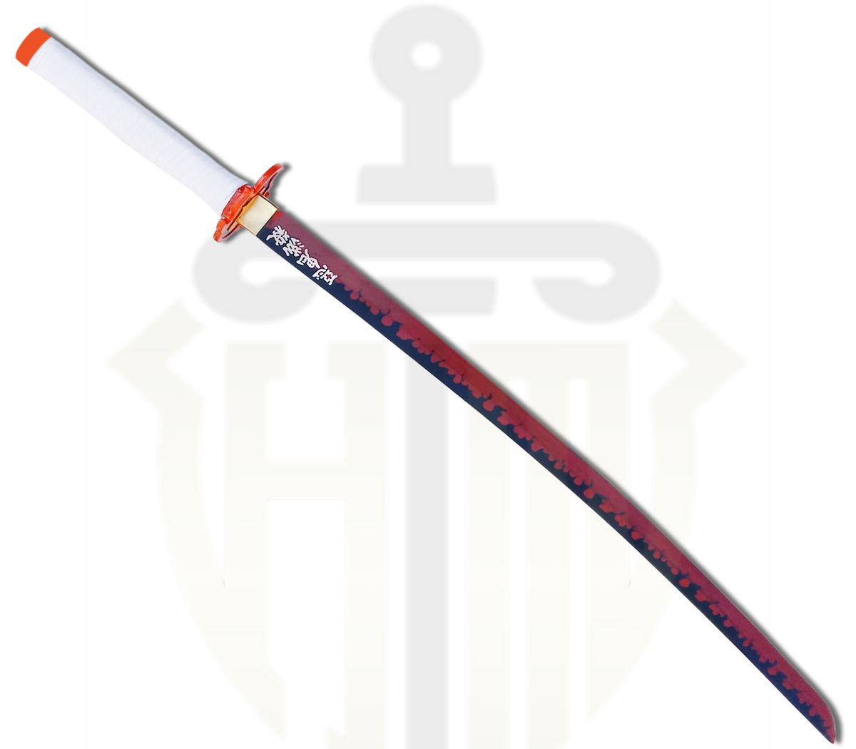 1095 Full Tang Rengoku Sword Demon Slayer Swords Orange