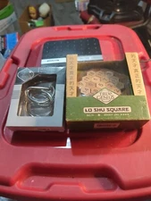 Dashing Fine Gifts IQ PUZZLE Metal Wood Mind Game Lo Shu Square 