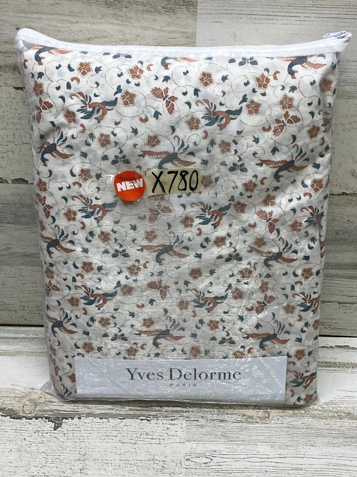 Sábana Ajustable Yves Delorme Golestan Queen Multicolor Nueva Foto 3 de 4