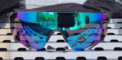 New Oakley EVZERO BLADES 9454-0338 Sunglasses Matte Steel w/ Prizm