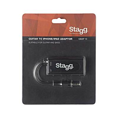 Guitar or Bass Adaptor for iPhone or iPad, Stagg GB2IP10
