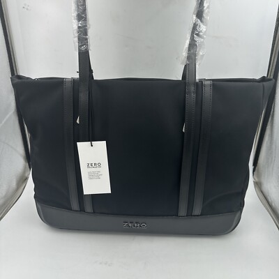 Zero Halliburton Carry-On Tote Black Nylon Travel Bag 23 Liters Luggage Sleeve