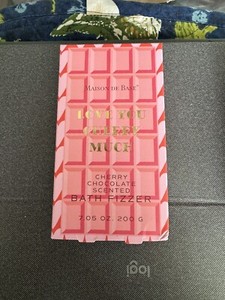 Maison De Base Love U Cherry Much Bath Fizzer Cherry Chocolate 7.05 oz NEW