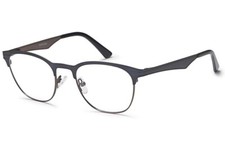 CAPRI OPTICS DICAPRIO DC168 UNISEX EYEGLASSES 50-20-140 BLUE WITH SOFT CASE