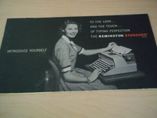 Vintage Remington Standard Typewriter Brochure  thumbnail