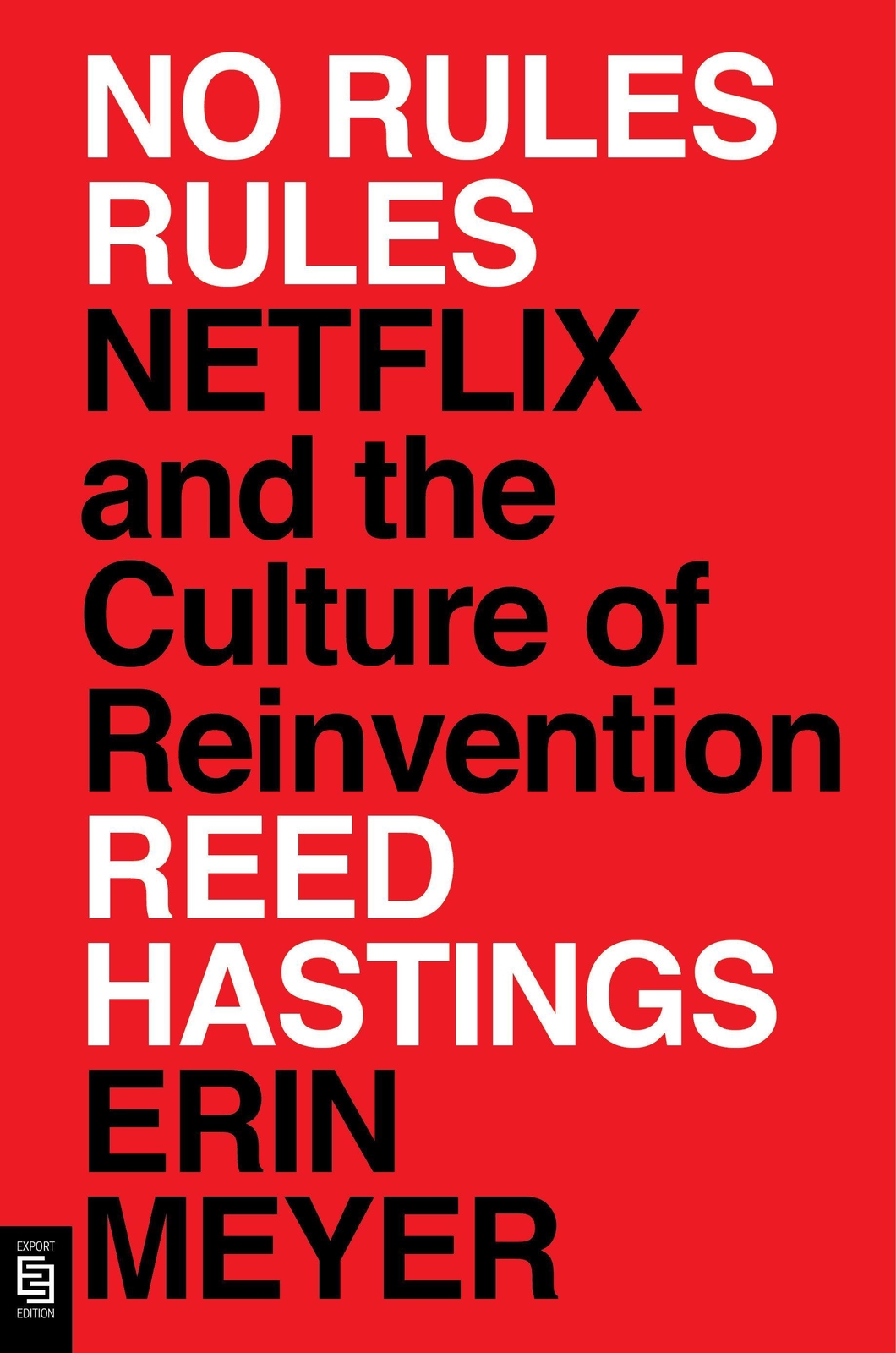 Thumbnail - No Rules Rules, Reed Hastings