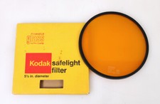 Kodak 5 1/2 inch Safelight Filter - Kodak 00 Safelight Filter in box