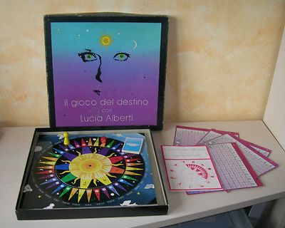 GESELLSCHAFTSSPIEL DAS SCHICKSALSSPIEL LUCIA ALBERTI VINTAGE 90er