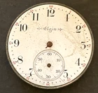 Antique 1904 Elgin Grade 234 Pocket Watch Movement Parts/Repair 12s 7j USA