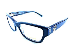 New TORY BURCH Blue 51mm Rx Women's Eyeglasses 51-17-135 .