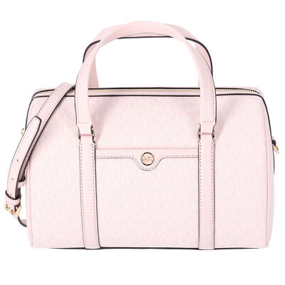 Michael Kors Medium Duffle Bag Satchel Light Powder Blush Pink MK