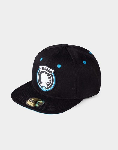 CAPPELLO SNAPBACK NERO STAMPATO TSUBASA UFFICIALE CAPITANO TSUBASA 10 - Foto 2 di 3