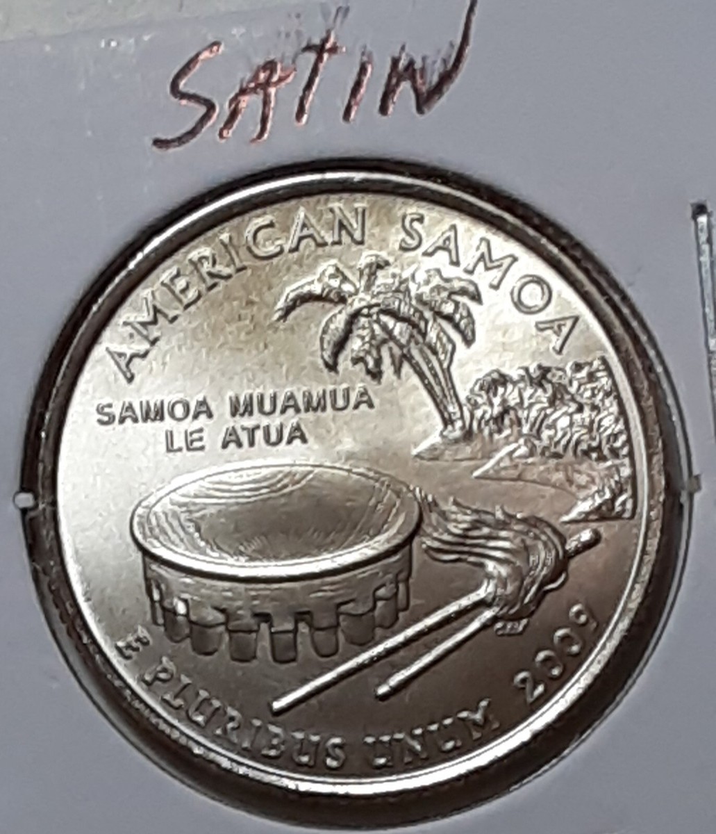 2009 American Samoa D Territory Quarter - BU - SATIN | eBay