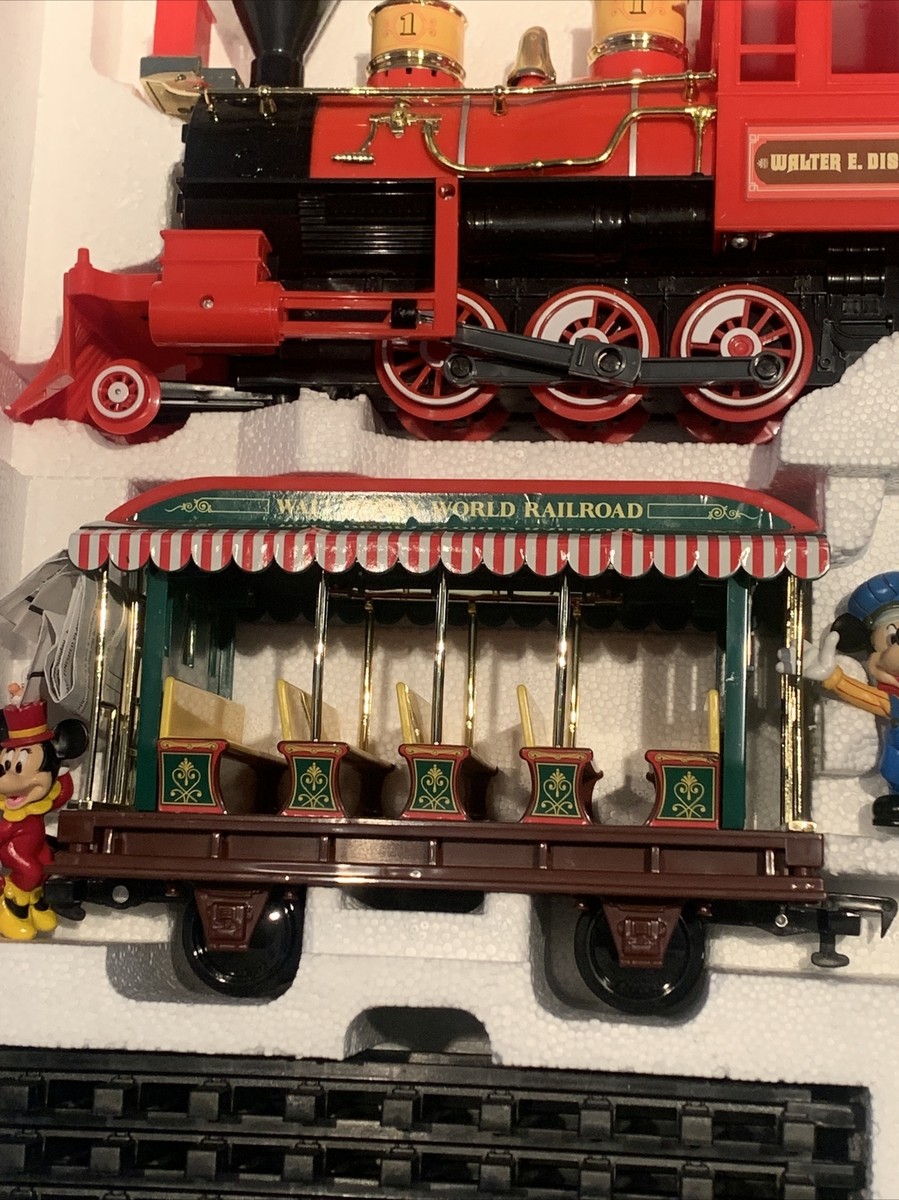 Vintage Walt Disney World RAILROAD Park TRAIN SET 60080 Complete