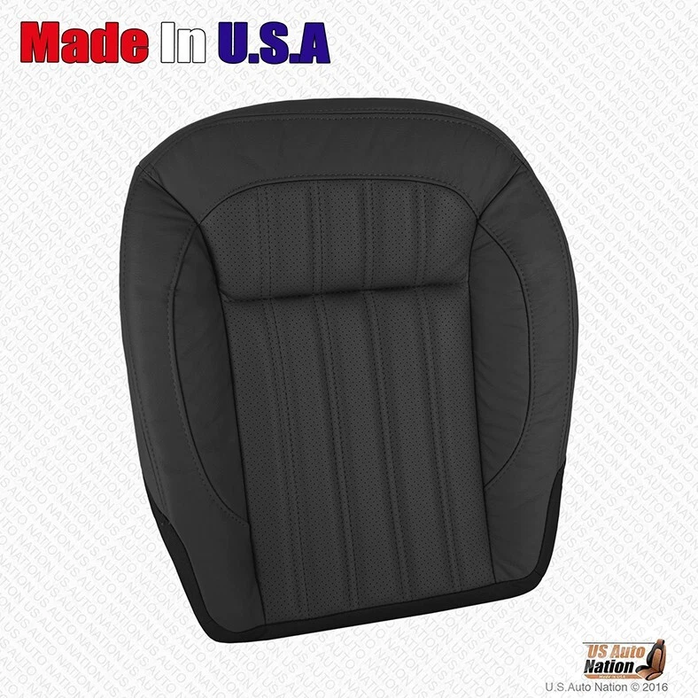 2016 2017 2018 Mercedes Benz GLE550E Driver Bottom Perforated Leather Cover Blk - Imagem 3 de 4