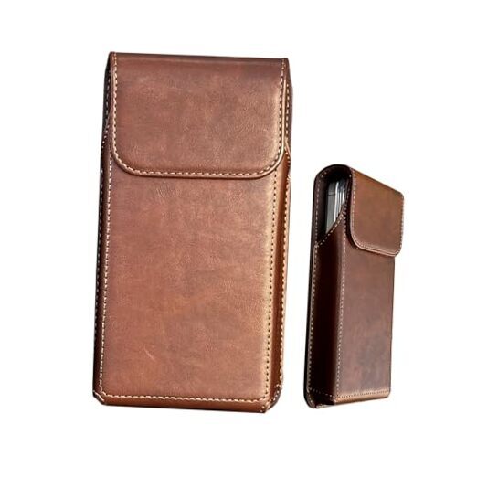 Phone Holster for iPhone 15 Pro Max, 15 Plus, 14 Pro Max, 14 Plus, XXL Coffee