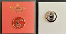 Hennessy Cognac V.S.O.P Magnetic Enamel Hat Shirt Lapel Pin *BRAND NEW*