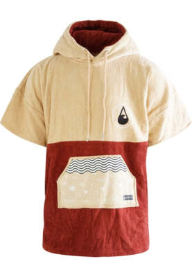 Poncho Wave Hawaii Cotton Velours Poncho Dunas XS WH4023 Mehrfarbig 80 x 70 cm