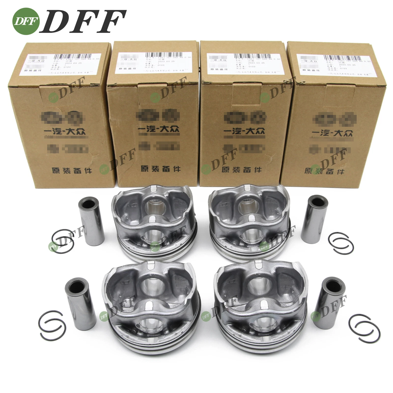 Pistons & Rings Oversized 83mm +0.5   Φ21mm For VW Passat Audi A3 A4 A5 1.8 TFSI