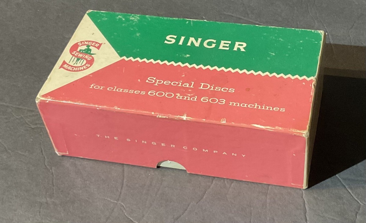 12 Vintage Singer Special Discs for 600 & 603 Machines: Part 21976