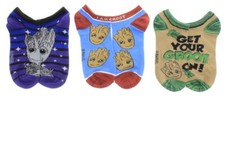 Bioworld Guardians of the Galaxy 2 - Ankle Socks 3 Pair W/ Helicase Sock Ring