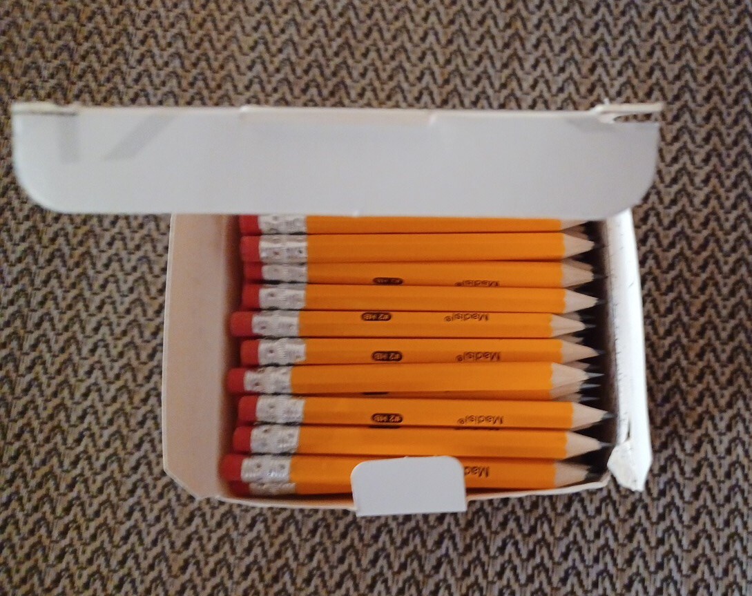 New Madisi 96 Sharpened Golf Pencils W/ Erasers School & Office