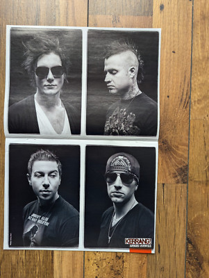 Avenged Sevenfold/Joey Jordison Slipknot/Murderdolls Kerrang! Double Page Poster