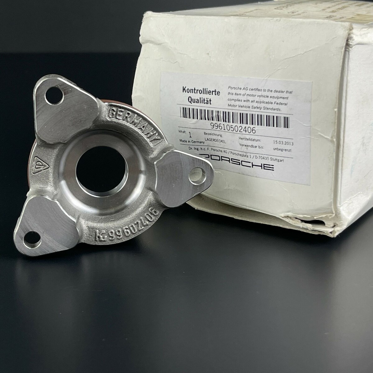 フィッシャー197センチ　902 2005-2008 Porsche 911 OEM Intermediate Shaft Flange Bearing Spacer