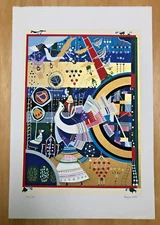 Raphael Abecassis "Song of Songs" Scene 8 Of 8 Original Signed Serigraph 44/125