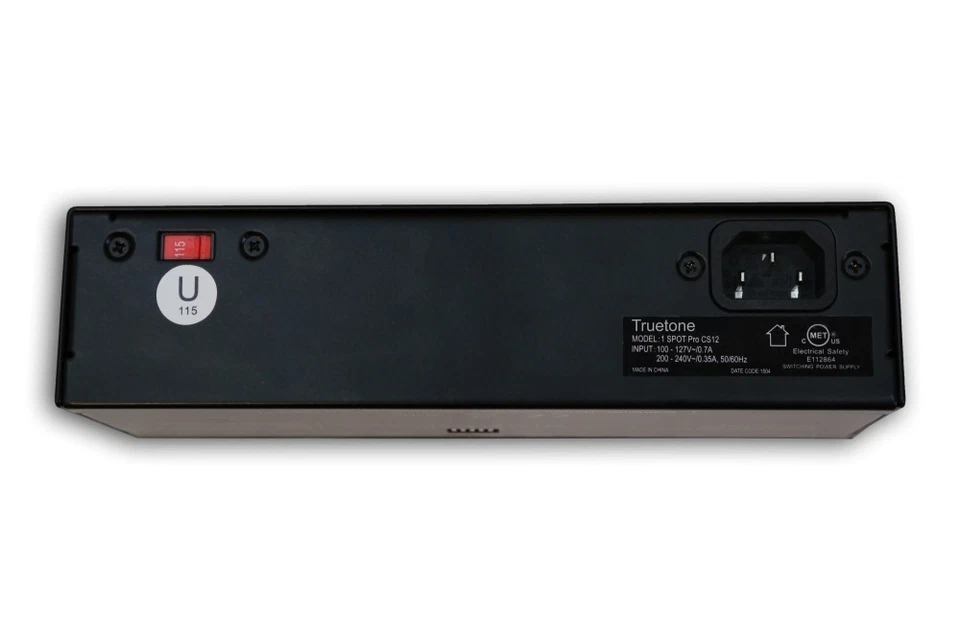 Fuente de alimentación de pedal aislado TrueTone 1 Spot Pro CS 12 True Tone CS12 usada Foto 2 de 4