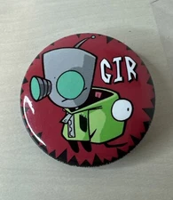 Vintage 2002 Viacom International Invader Zim Gir Pin