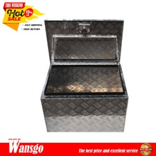 24 Aluminum Truck Underbody Tool Box Trailer Rv Tool Storage Under Bed Silver