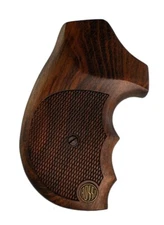 Rossi Wooden Revolver Grip, Classic Design with Checkered Pattern, RP 63