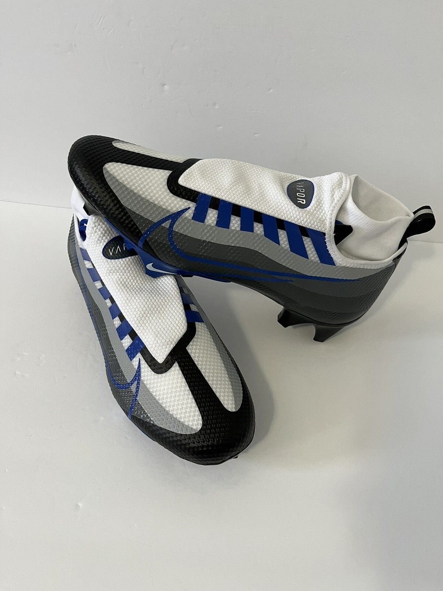 Nike Vapor Edge 360 Pro White Blue Football Cleats DQ3670  display picture 3