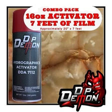 16oz hydrographic film / activator Marble #7 hydro dip dipping wizard