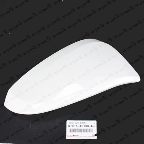 New Genuine OEM Toyota 14-23 4Runner Passenger Side Mirror Cover White 040