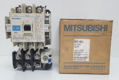 MITSUBISHI S-N50 CONTACTOR WITH RELAY TH-N60 100-127V / 50/ 60HZ 