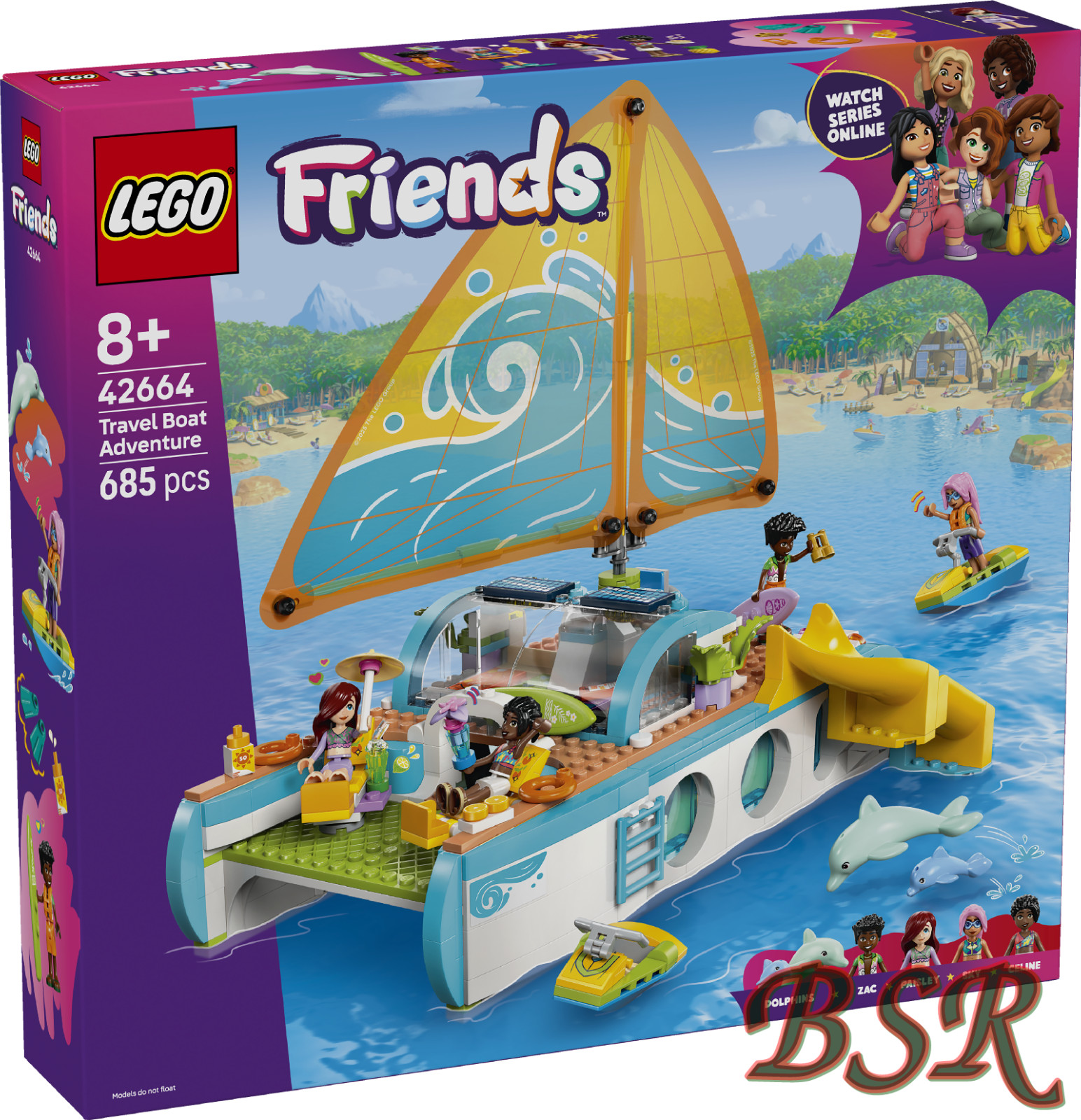 LEGO Friends 42664 Segelabenteuer Klemmbausteine Bausatz - Bild 4