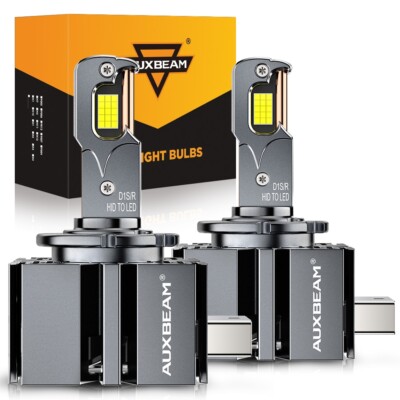 AUXBEAM Headlight Bulb D1S D1R D3S D3R High Low Beam HID Xenon Conversion Kit 2X