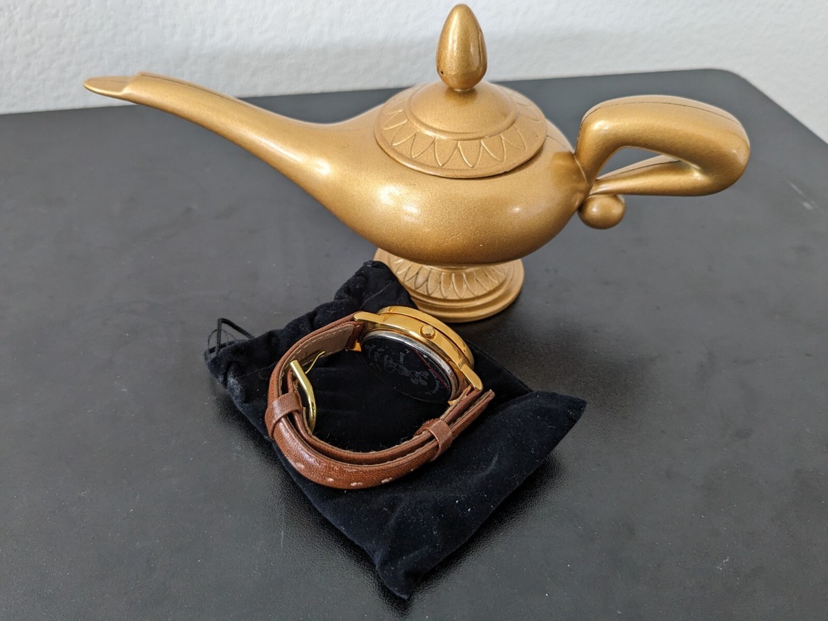 Aladdin Genie POP-UP WATCH IN GENIE LAMP COMPLETE IN BOX
