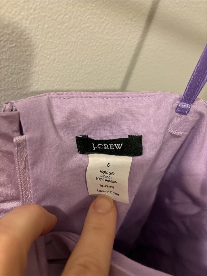 j crew vestido seda 6 Foto 2 de 4