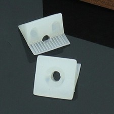 Plastic Furniture Chest Drawer Bottom Repair Fixing Mend Mending Wedges, 50Pcs