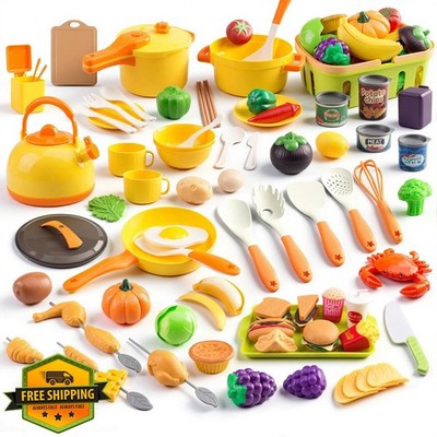 Zero Zoo Kitchen Accessories Yellow 120 Pcs