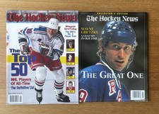 Wayne Gretzky Hockey News Magazine Cover Lot X 2 The Great One, The Top 50