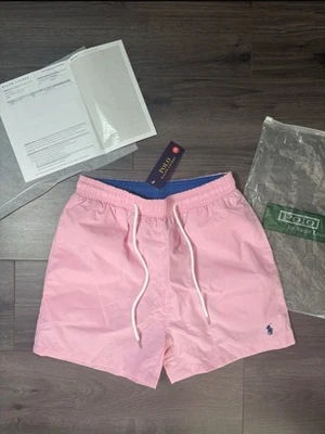 Short de Bain Ralph Lauren Rose - Photo 1/4