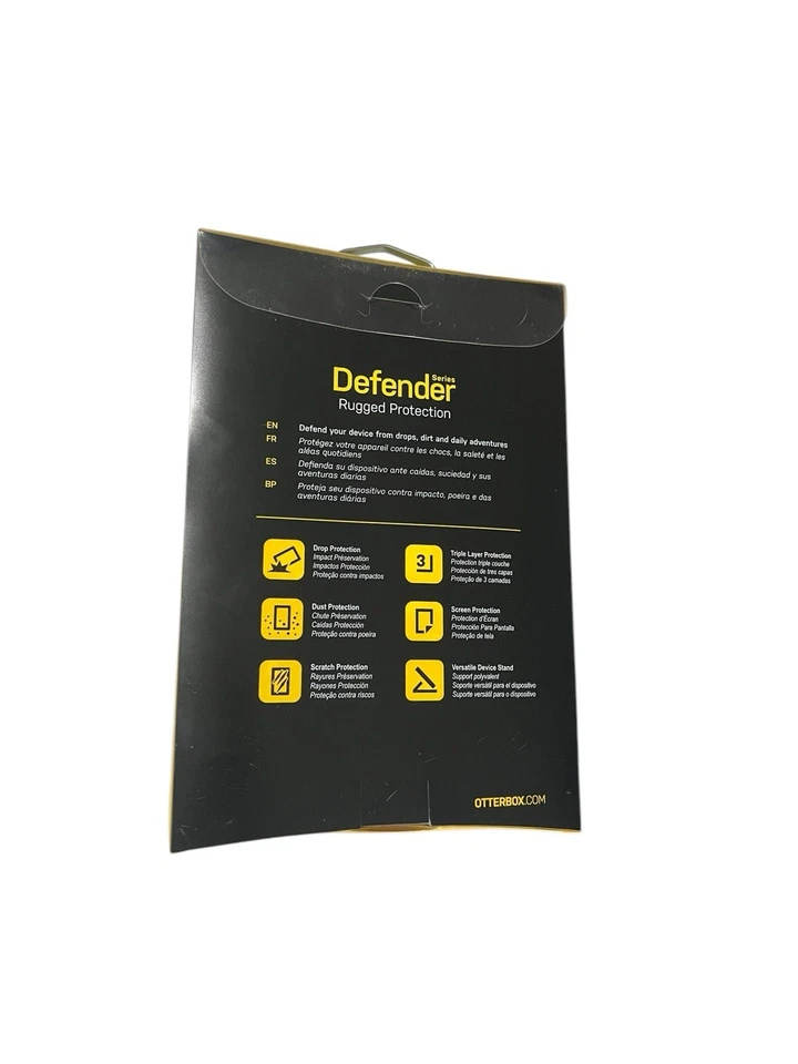 OtterBox Defender Series Case & Stand for Apple iPad Mini 4 Black New - Image 2 of 2