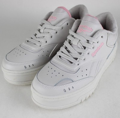 Reebok Classic Club C Grey And Pink Size 7